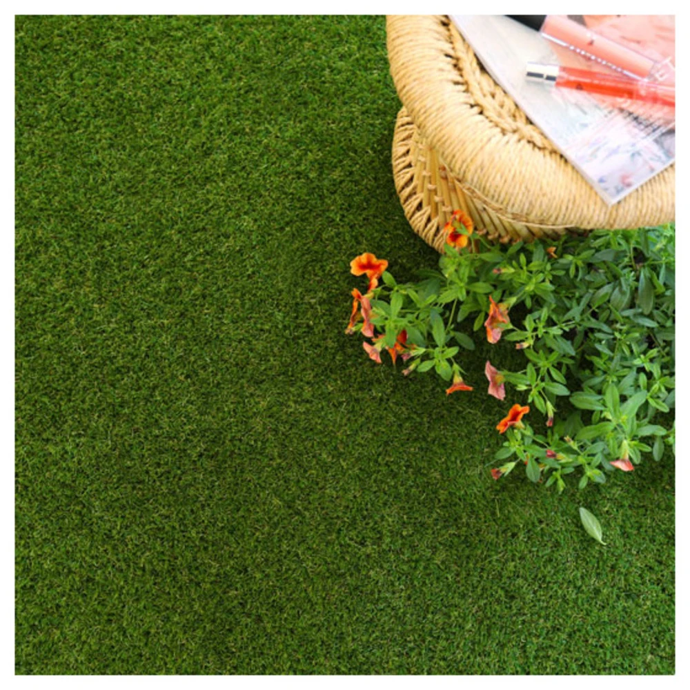 Gazon Synthétique Jardin D'été - 30mm - 1m X 8m 4 Gazon Synthétique Jardin D'été - 30mm - 1m X 8m – Image 4