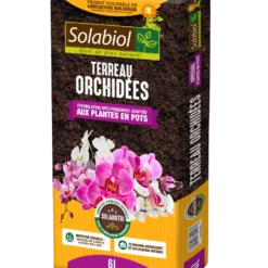 Solabiol Terorc6 | Terreau Orchidées | Tourbe Et Ecorces De Pin | Brun | 6 L |
