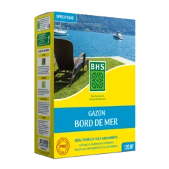 Gbm3 | 3kg | 120 M² | Gazon Bord De Mer | Grande Résistance Au Vent |