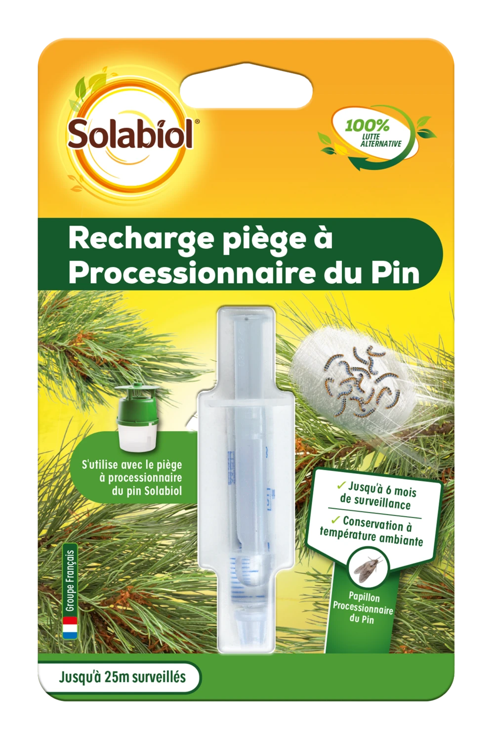 Solabiol Sorecpin | Recharge Pour Le Piège à Processionnaire Du Pin | Utilisabl 1 Solabiol Sorecpin | Recharge Pour Le Piège à Processionnaire Du Pin | Utilisabl