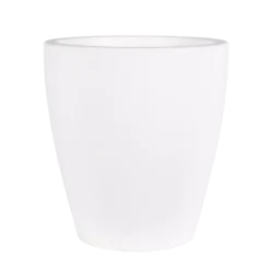 Pot De Fleurs Violeta 55 Blanc Opaque ø55x60cm