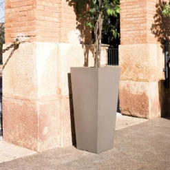 Pot De Fleurs Melisa 40 40x40x90cm - Noir 5 Pot De Fleurs Melisa 40 40x40x90cm - Noir -Promos Jardesia Magasin 6470a398d14137.21468834