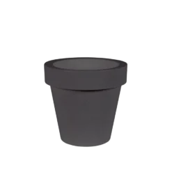 Pot De Fleurs Magnolia 120 ø120x114cm - Anthracite