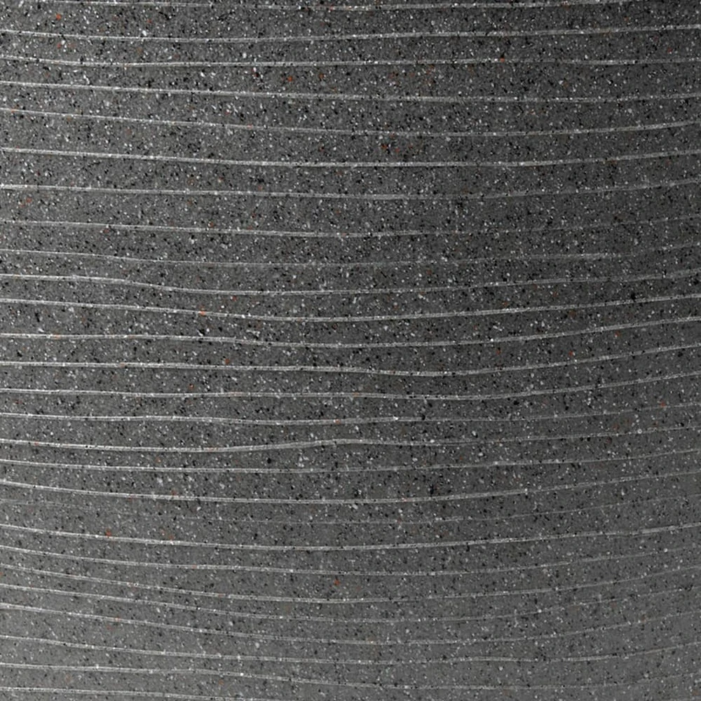 Pot à Plantes Conique Bas Arc Granite 48x35 Cm Anthracite 2 Pot à Plantes Conique Bas Arc Granite 48x35 Cm Anthracite – Image 2