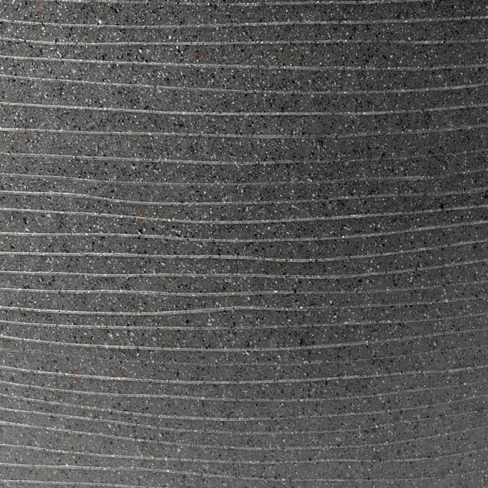 Pot à Plantes Conique Bas Arc Granite 34x25 Cm Anthracite 2 Pot à Plantes Conique Bas Arc Granite 34x25 Cm Anthracite – Image 2