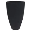 Progarden Pot à Fleurs Nervuré 60 Cm Anthracite