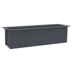 VIDAXL Boîtes à Fleurs Pour Palettes Euro 12 Pcs Gris 36x13,5x9,5cm Pp -Promos Jardesia Magasin 6479895a700d17.70465996