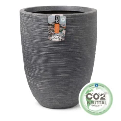 Pot à Fleurs Waste Rib 46x58 Cm Gris -Promos Jardesia Magasin 64798960139ed5.68669723