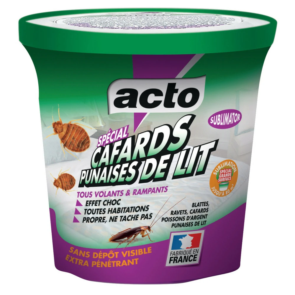 Acto Sublimator, éliminateur De Cafards Et Punaises De Lit 1 Acto Sublimator, éliminateur De Cafards Et Punaises De Lit