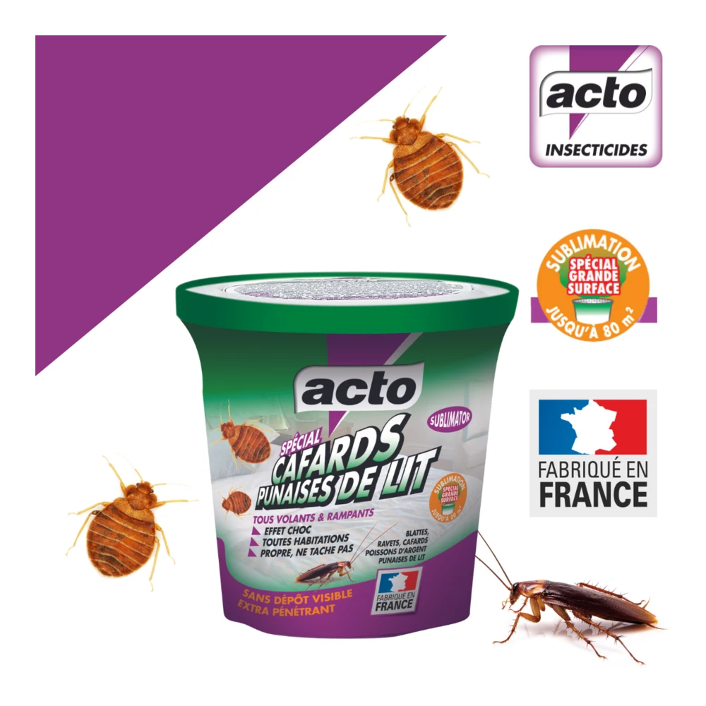Acto Sublimator, éliminateur De Cafards Et Punaises De Lit 2 Acto Sublimator, éliminateur De Cafards Et Punaises De Lit – Image 2