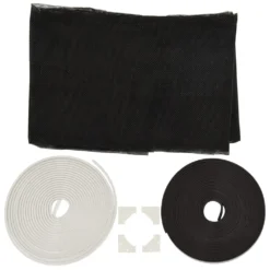 VIDAXL Moustiquaire Magnétique Pour Fenêtres Blanc 100x120 Cm -Promos Jardesia Magasin 648b474399e2e4.20062654