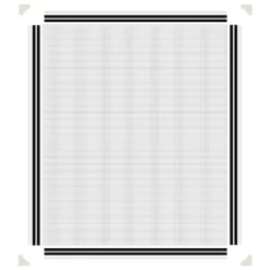 VIDAXL Moustiquaire Magnétique Pour Fenêtres Blanc 100x120 Cm -Promos Jardesia Magasin 648b4743a69085.86223593