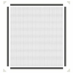 VIDAXL Moustiquaire Magnétique Pour Fenêtres Blanc 120x140 Cm -Promos Jardesia Magasin 648b47457a2a34.88137095