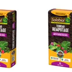 Solabiol Terempo6x2 | 2 Terreaux Rempotage | 2x6l | Utilisable En Agriculture B