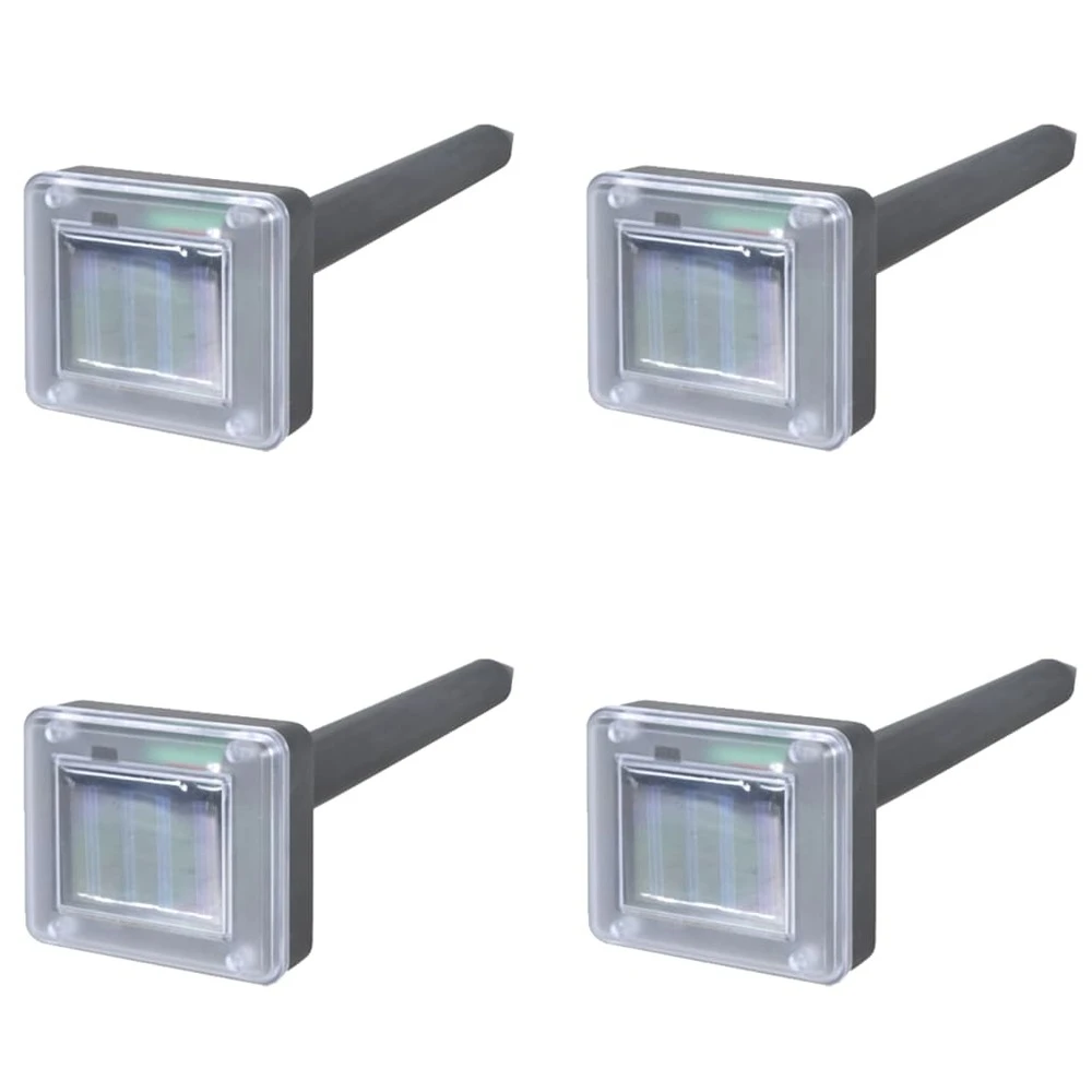 VIDAXL Kit 4 X Solaire énergie Anti Chasse De Rongeurs 1 VIDAXL Kit 4 X Solaire énergie Anti Chasse De Rongeurs