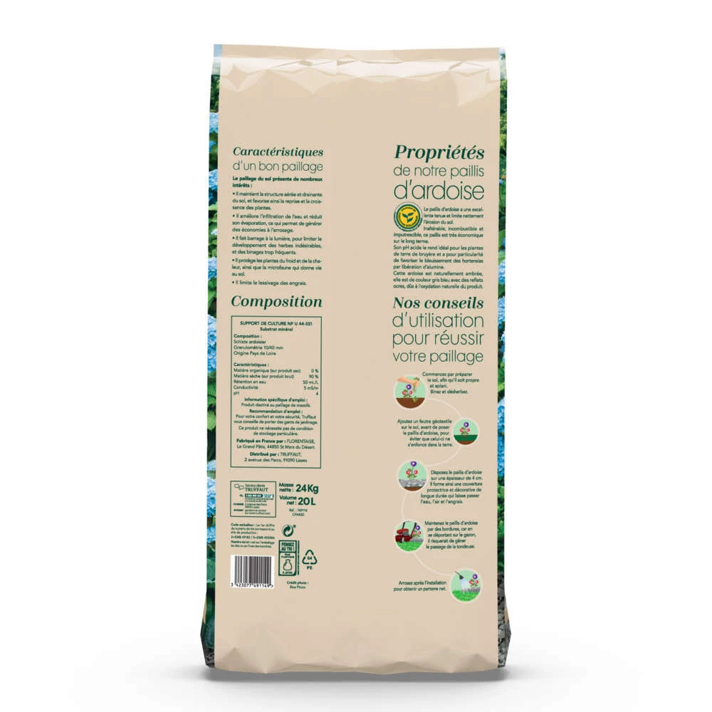 Paillage De Paillis D'ardoise - Sac De 20 Litres 2 Paillage De Paillis D'ardoise - Sac De 20 Litres – Image 2