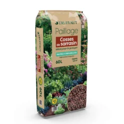 Paillage De Cosses De Sarrasin -sac De 60 Litres