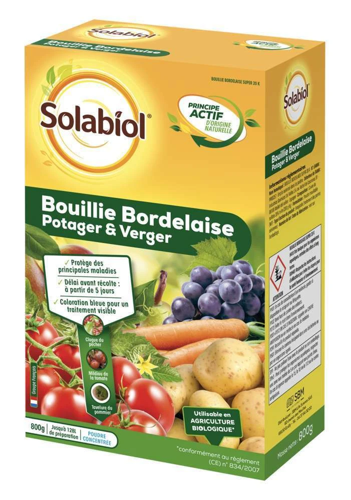 Solabiol Bouillie Bordelaise Colorée - 800g 1 Solabiol Bouillie Bordelaise Colorée - 800g