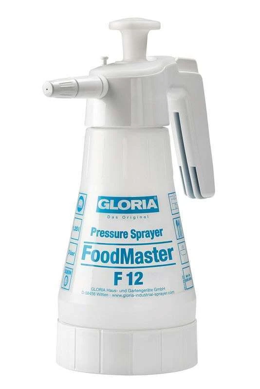 Gloria Pulvérisateur à Pression Cleanmaster Food F12 - 1,25 L 1 Gloria Pulvérisateur à Pression Cleanmaster Food F12 - 1,25 L