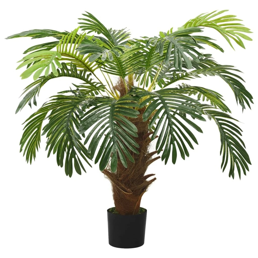 VIDAXL Palmier Cycas Artificiel Avec Pot 90 Cm Vert 1 VIDAXL Palmier Cycas Artificiel Avec Pot 90 Cm Vert