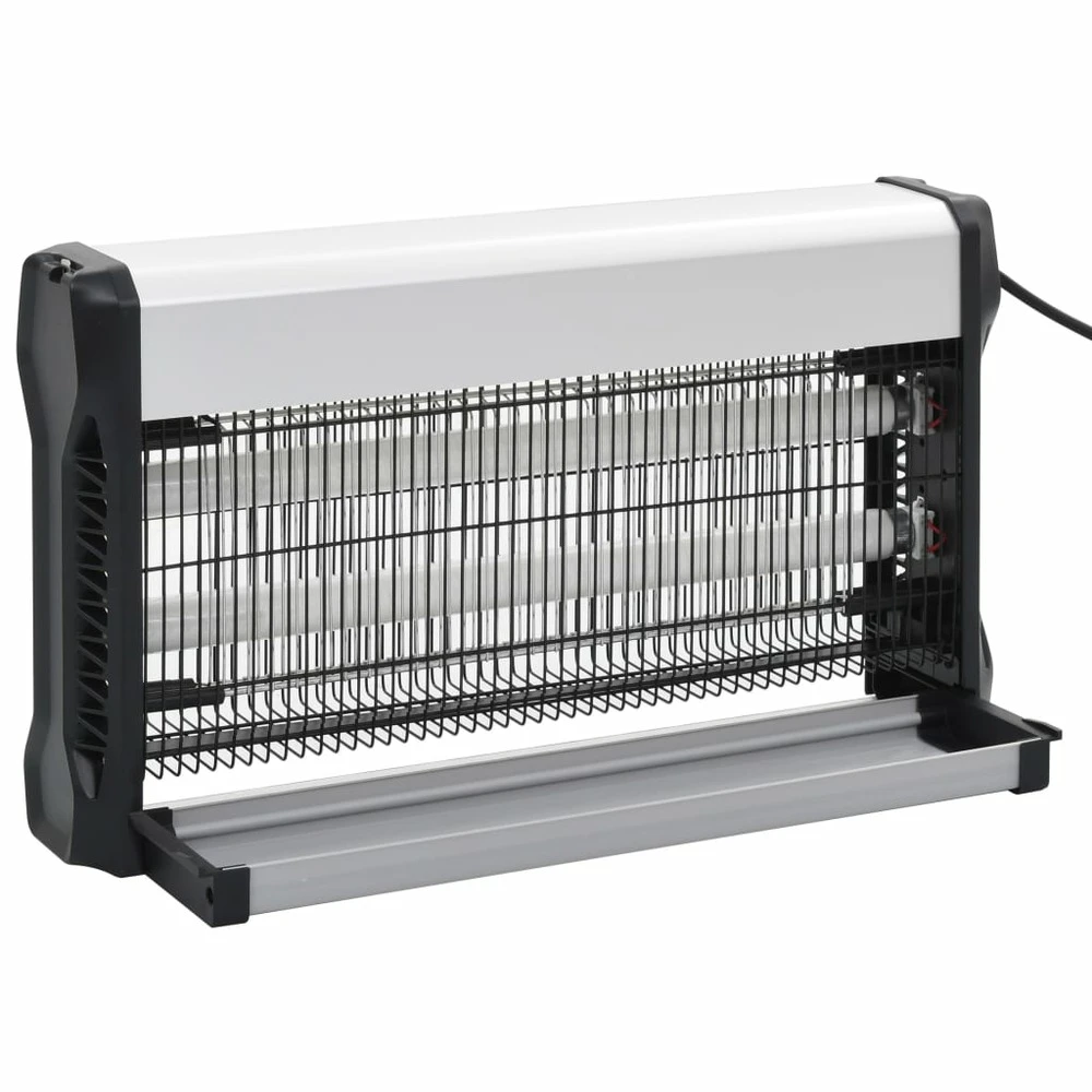 VIDAXL Lampe Anti-insectes Noir Aluminium Abs 30 W 7 VIDAXL Lampe Anti-insectes Noir Aluminium Abs 30 W – Image 7