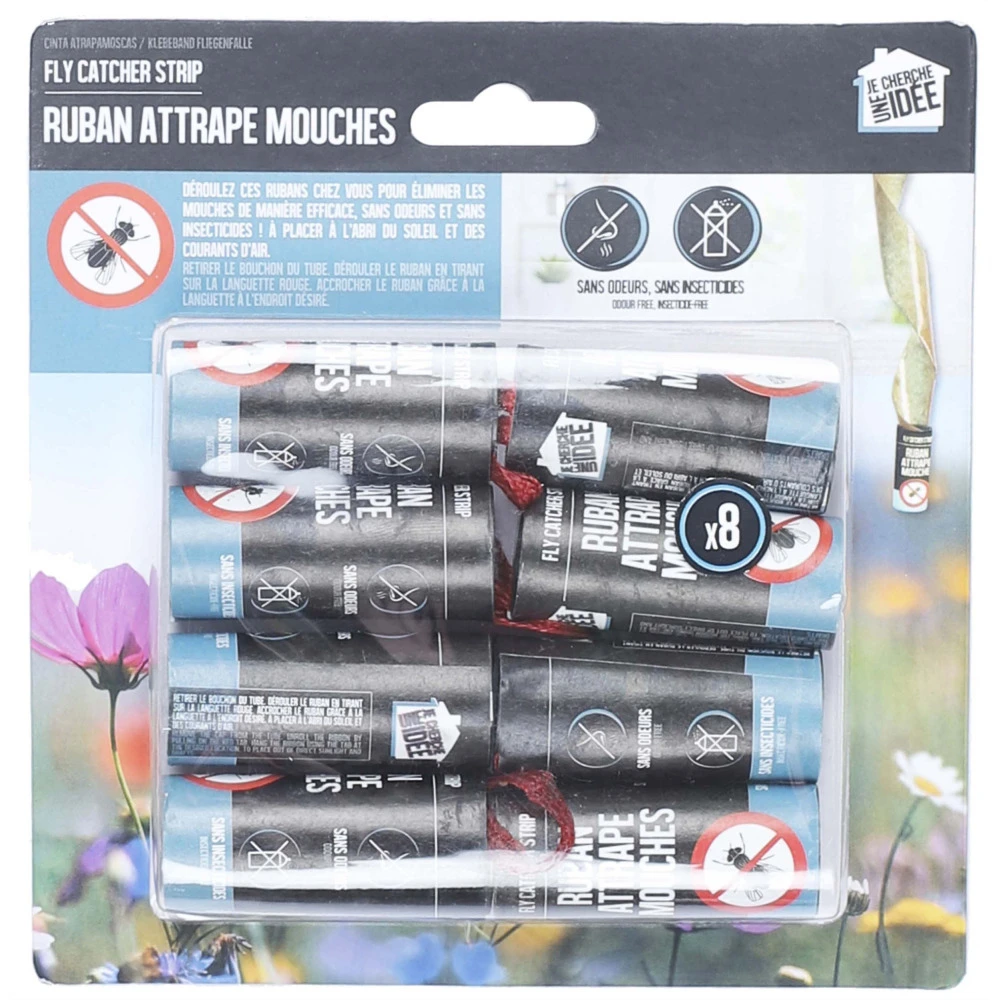 Set De 24 Rubans Attrape-mouches 1 Set De 24 Rubans Attrape-mouches