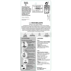 Kaki 'Rouge Brillant 1/2T Pot 15L