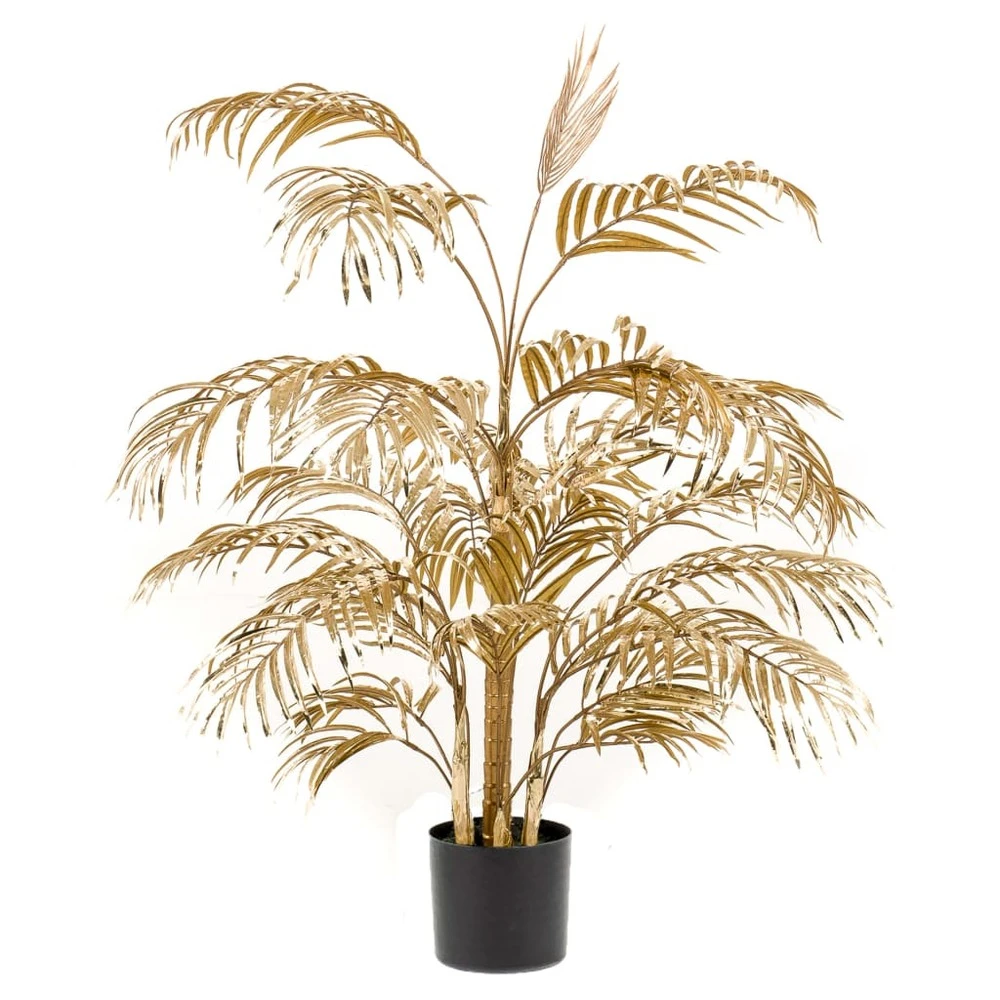 Emerald Palmier Areca Artificiel 105 Cm Doré 2 Emerald Palmier Areca Artificiel 105 Cm Doré – Image 2