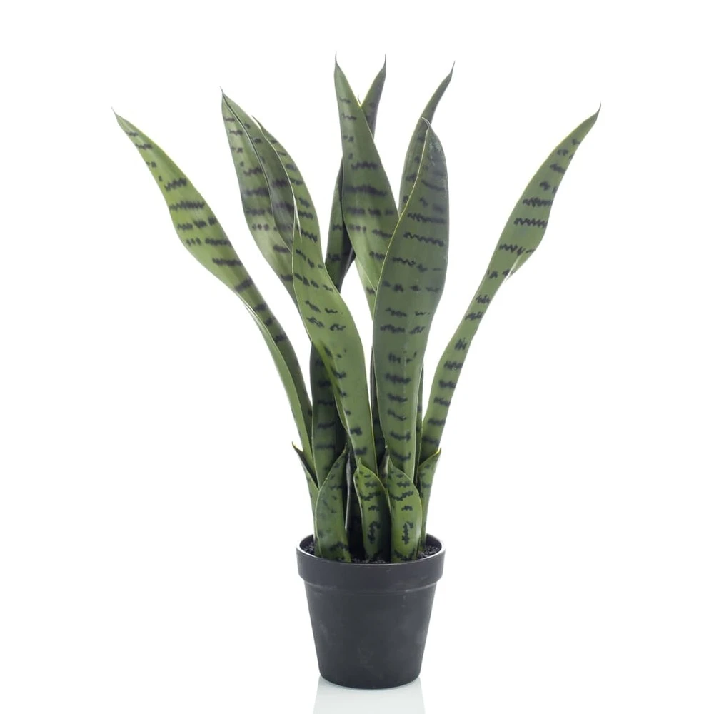 Emerald Plante Artificielle Sansevieria 55 Cm En Pot 2 Emerald Plante Artificielle Sansevieria 55 Cm En Pot – Image 2