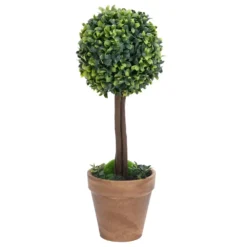 VIDAXL Plantes De Buis Artificiel 2 Pcs Avec Pots Boule Vert 56 Cm 8 VIDAXL Plantes De Buis Artificiel 2 Pcs Avec Pots Boule Vert 56 Cm -Promos Jardesia Magasin b67dd0be05d228be