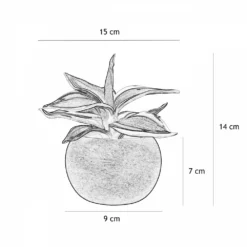 Plante Verte Artificielle Pot Effet Bois 14cm -Promos Jardesia Magasin c3fe4d6487c22abd