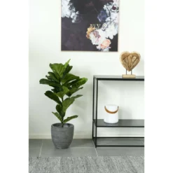 Arbre Fiddle Leaf Plante Artificielle 100 Cm -Promos Jardesia Magasin d2d7fe2af1686bed