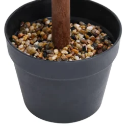 VIDAXL Plante De Buis Artificiel Avec Pot Forme De Boule Vert 90 Cm -Promos Jardesia Magasin d51955b01f25eb6a
